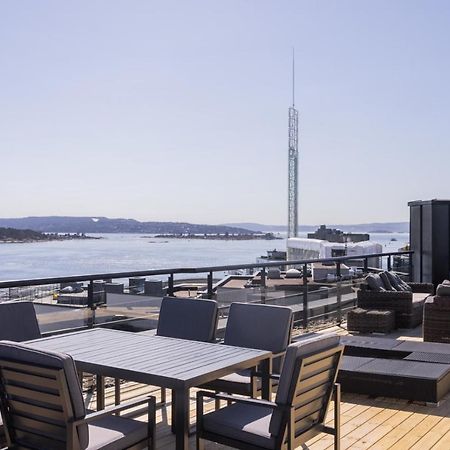 Tjuvholmen / Aker Brygge - Most Expensive Area In Oslo!アパートメント エクステリア 写真