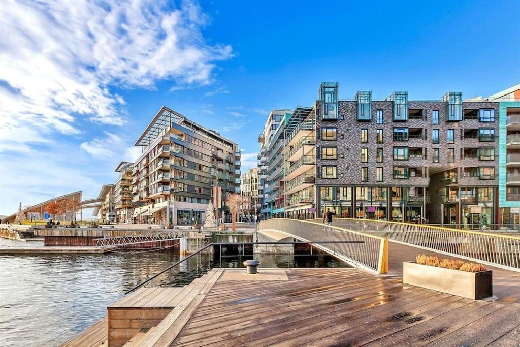Tjuvholmen / Aker Brygge - Most Expensive Area In Oslo!アパートメント エクステリア 写真