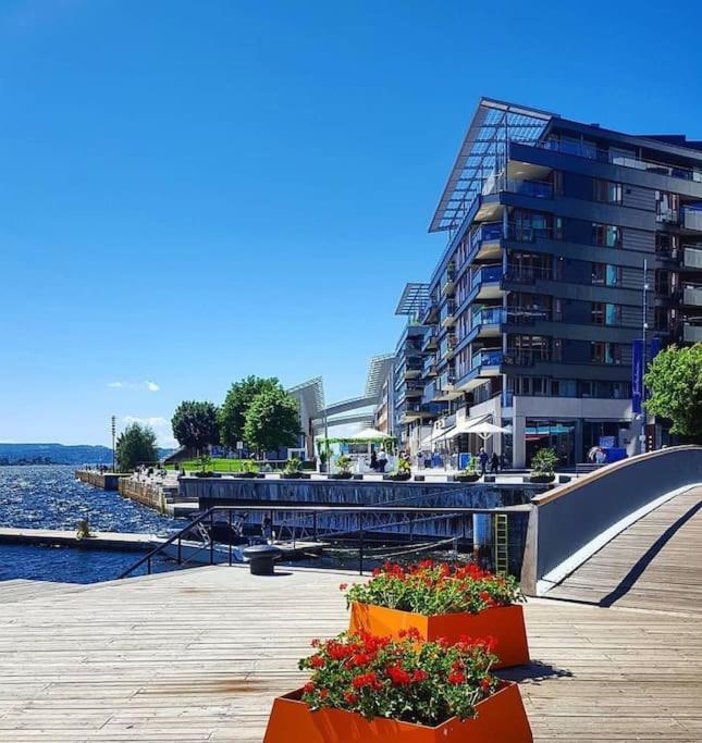 Tjuvholmen / Aker Brygge - Most Expensive Area In Oslo!アパートメント エクステリア 写真