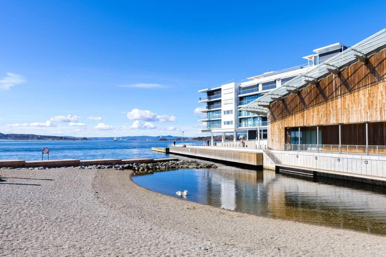 Tjuvholmen / Aker Brygge - Most Expensive Area In Oslo!アパートメント エクステリア 写真